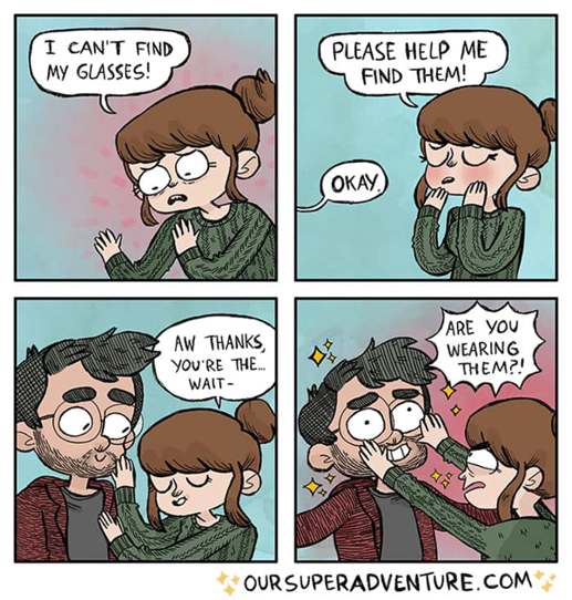 Men ask women about boobs